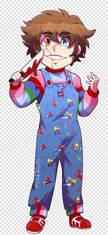 Work of art Chibi, chucky transparent background PNG clipart