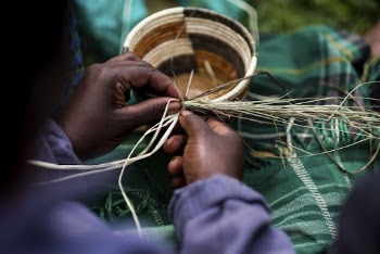 Worker weaving rattan goods, agriculture | Free Photo - rawpixel
