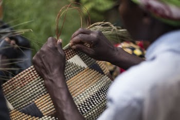 Worker weaving rattan goods, agriculture | Free Photo - rawpixel