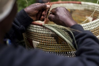 Worker weaving rattan goods, agriculture | Free Photo - rawpixel