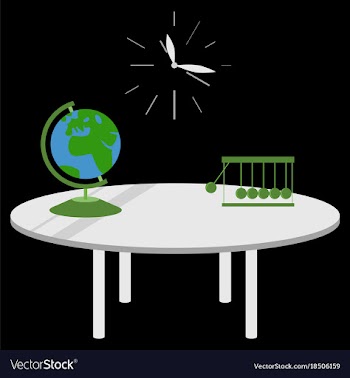 Workplace office cabinet comfortable place for vector image
