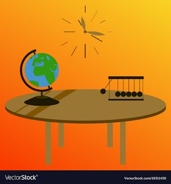 Workplace office cabinet comfortable place for vector image