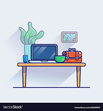 workspace cartoon