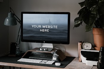 Workspace iMac Mockup