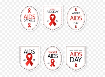 World AIDS Day Red ribbon - World AIDS Day Vector 