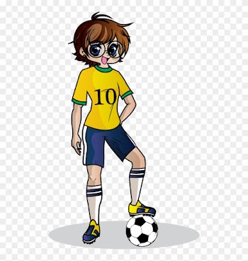 World Cup 2014 Brazil Manga Girl Smiley Clipart - Girl From Brazil Clipart