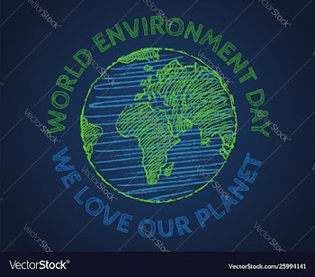 World environment day vector image