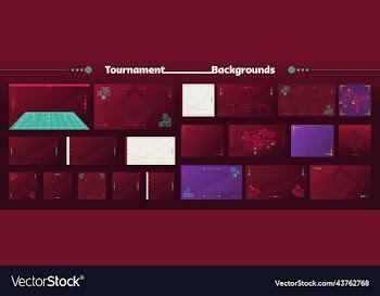 world football 2022 social media backgrounds set