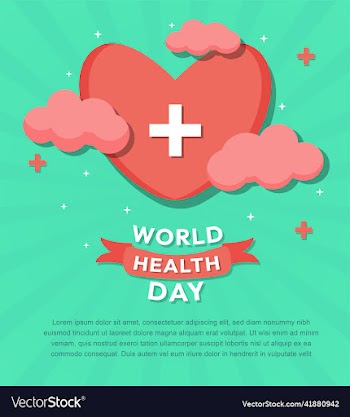 world health day heart design
