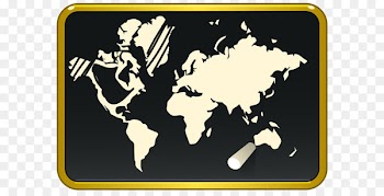 World map AllPosters.com - School Board with Map PNG Clipart Image 