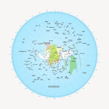 World map clipart, illustration psd. | Free PSD - rawpixel