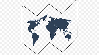 World map Globe Rudolph Research Analytical - stockholders frame 