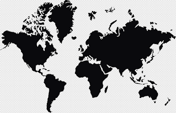 World Map Icon Png #190842 - Free Icons Library
