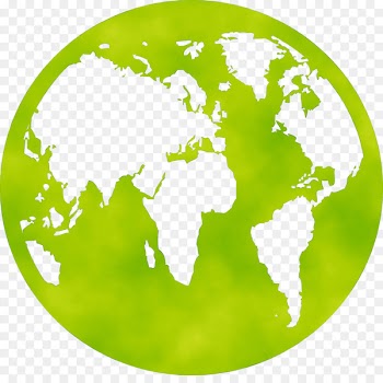 World map Poster Intes servizi per l'informatica Earth -  