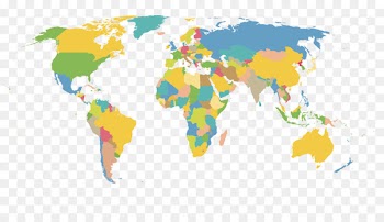 World map Royalty-free Vector graphics - world map 