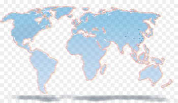 World map Vector graphics Wall decal - aplication map 