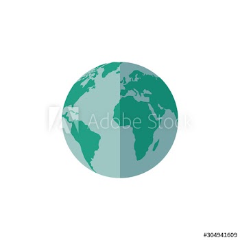 world planet earth design