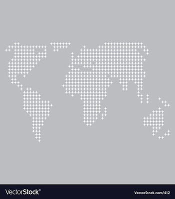 World stars vector image