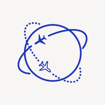 World travel Icon clipart design | Free Photo - rawpixel