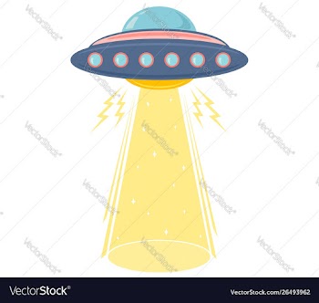 World ufo day vector image