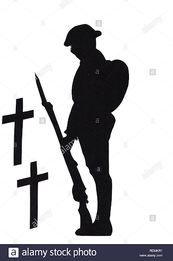 World War 1 Soldier Silhouette Stock Photos & World War 1 Soldier ...