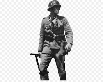 World War Ii, Nazi Germany, Waffenss, Standing, Soldier PNG