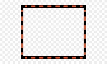 Worldlabel Com Border Orange Black - Checkered Flag Border Clip Art
