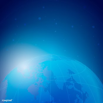Worldwide connection blue background illustra.. | Free stock vector - 516727