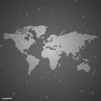 Worldwide connection gray background illustra.. | Free stock vector - 516713