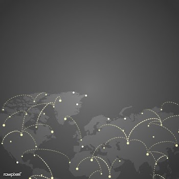 Worldwide connection gray background illustra.. | Free stock vector - 516738