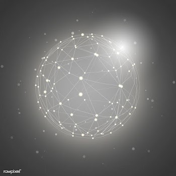 Worldwide connection gray background illustra.. | Free stock vector - 516740