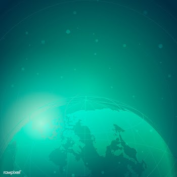 Worldwide connection green background illustr.. | Free stock vector - 516739