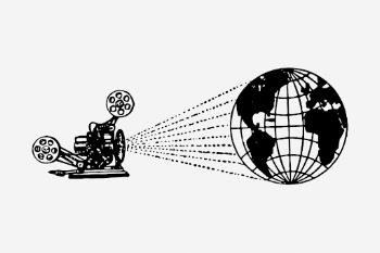 Worldwide media drawing, vintage journalism | Free Photo - rawpixel