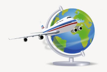 Worldwide travel clipart, collage element | Free PSD - rawpixel