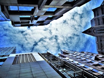 Worm's Eye Photography of High Rise Buildings