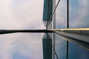 Worm's Eye View of Building