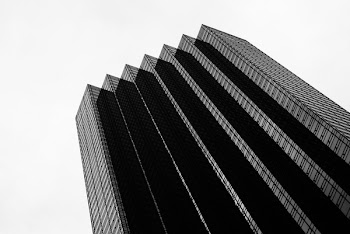 Worm's Eye View of Building