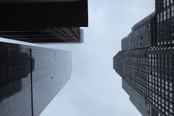 Worm's-eye View of Buildings