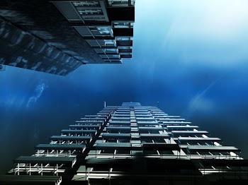 Worm's-eye View of Gray Buildings