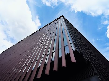 Worm's Eye View of High-rise Building