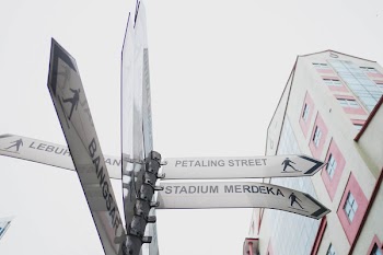 Worm's Eye View of Signage