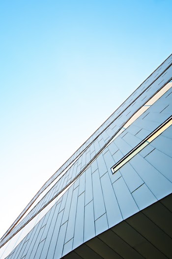 Worm's Eye View of Tall Building