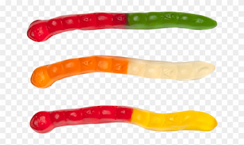 Worm Clipart Gummy Worm - Gummy Worms Transparent Background - Png ...