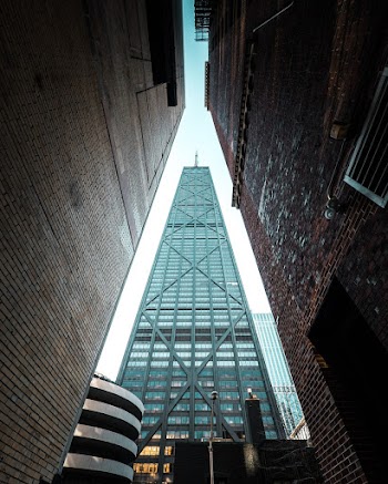 Worm-eye Photography of Gray High-rise Building