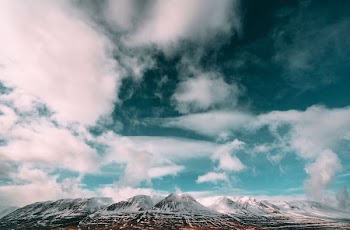 worm's-eye photography of clouds