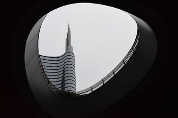 worm's eye view of building