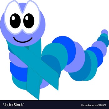 Worm vector image