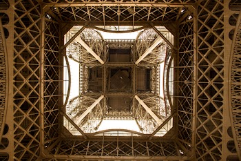 Worms Eye View Of Building Ceiling