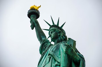 Worms Eye View Photography of Statue of Liberty