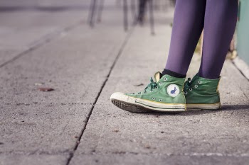 Worn Sneakers Free Photo 